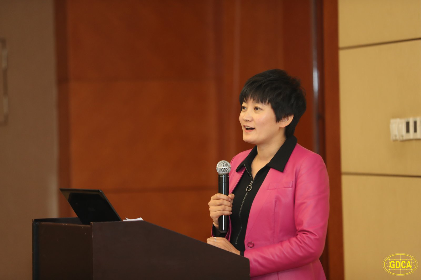 广东恒电信息科技股份有限公司高静董事长作报告