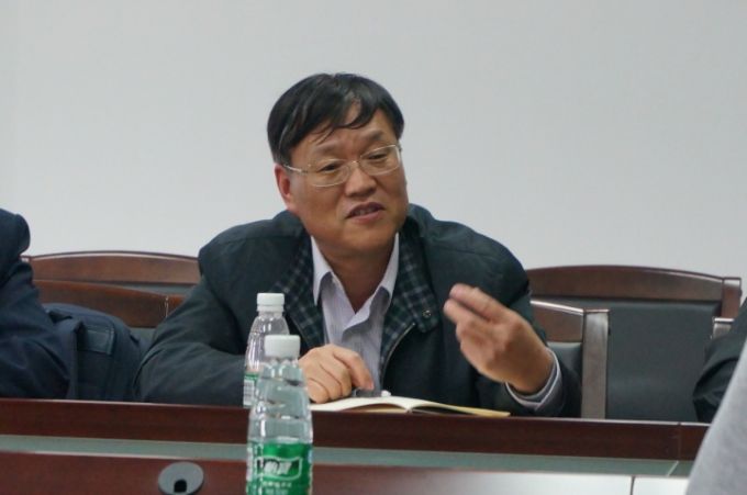 图2. 桂林电子科技大学校长古天龙教授发言