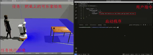 使用自然语言控制机器人行动